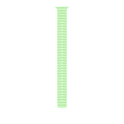 49mm Neon Green Ocean Band Extension - Black Titanium Finish - iSTYLE SK