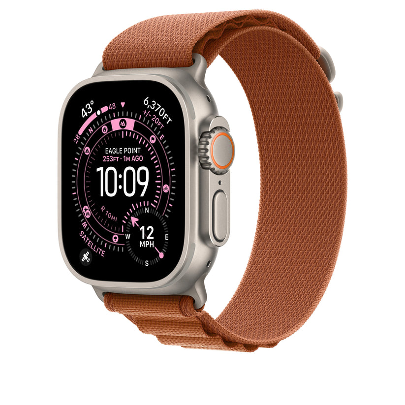 49mm Terracotta Alpine Loop - Large - Natural Titanium Finish - iSTYLE SK