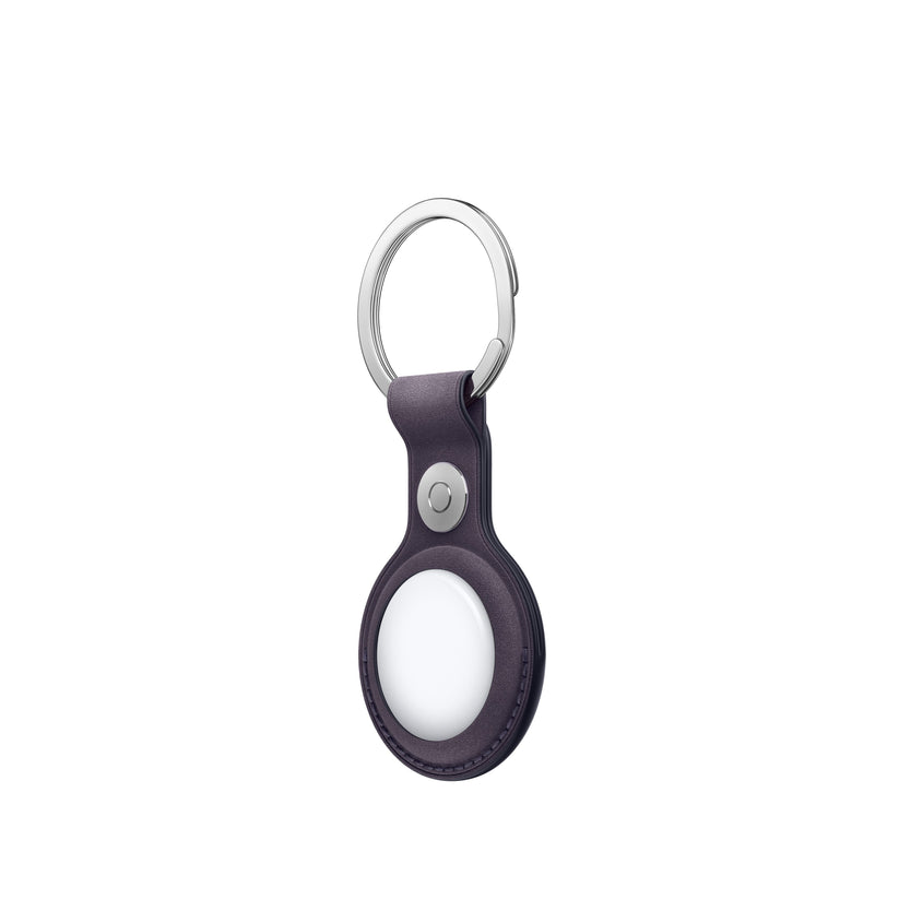 AirTag FineWoven Key Ring - Midnight Purple - iSTYLE SK