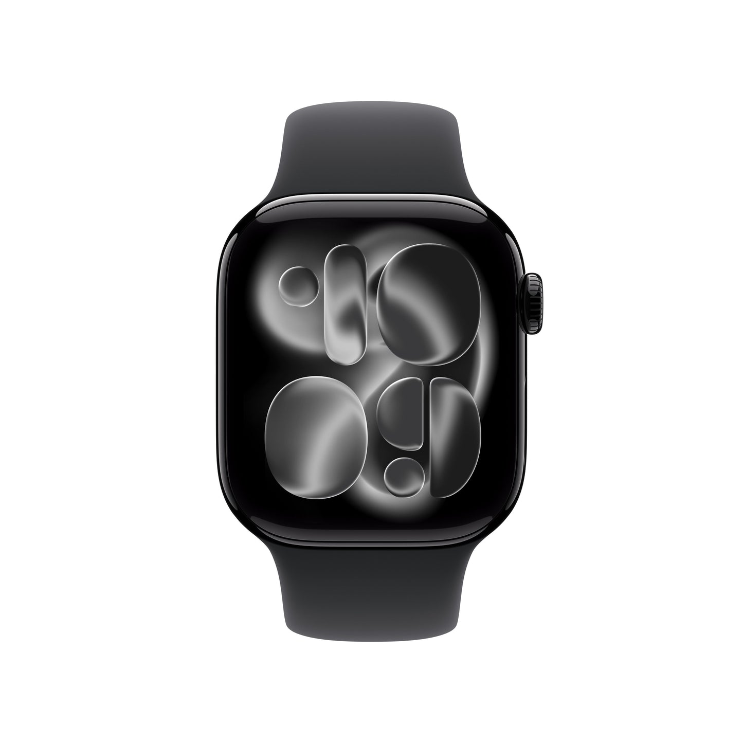 Apple Watch Series 11 GPS + Cellular 42mm Jet Black Aluminium Case with Black Sport Band - S/M - iSTYLE SK