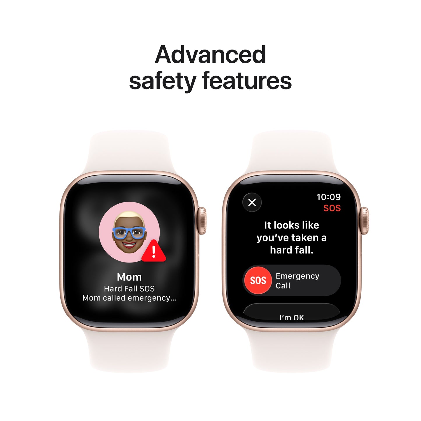 Apple Watch Series 11 GPS + Cellular 42mm Rose Gold Aluminium Case with Light Blush Sport Band - M/L - iSTYLE SK
