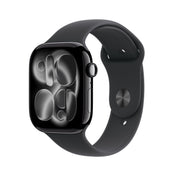 Apple Watch Series 11 GPS 46mm Jet Black Aluminium Case with Black Sport Band - S/M - iSTYLE SK