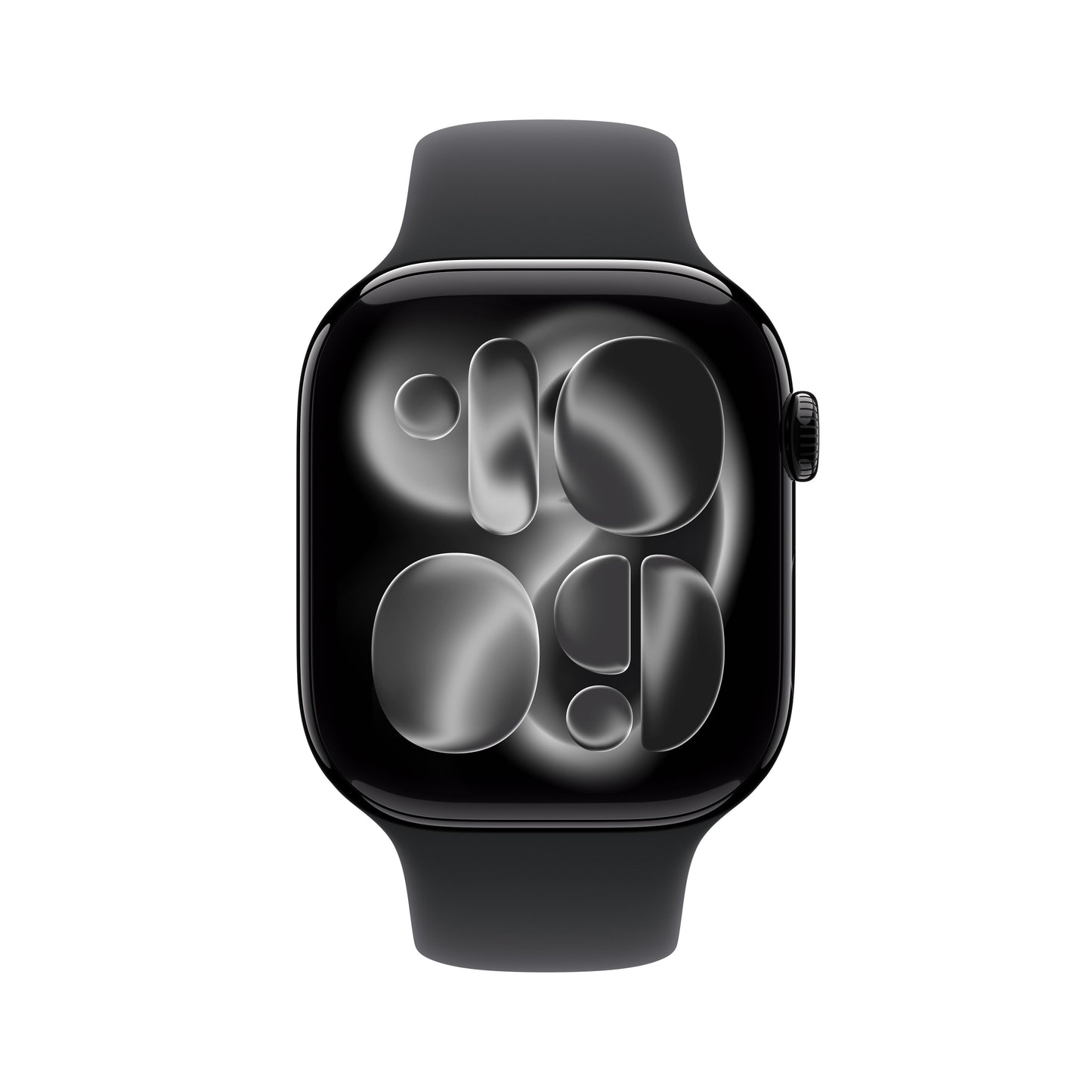 Apple Watch Series 11 GPS 46mm Jet Black Aluminium Case with Black Sport Band - S/M - iSTYLE SK