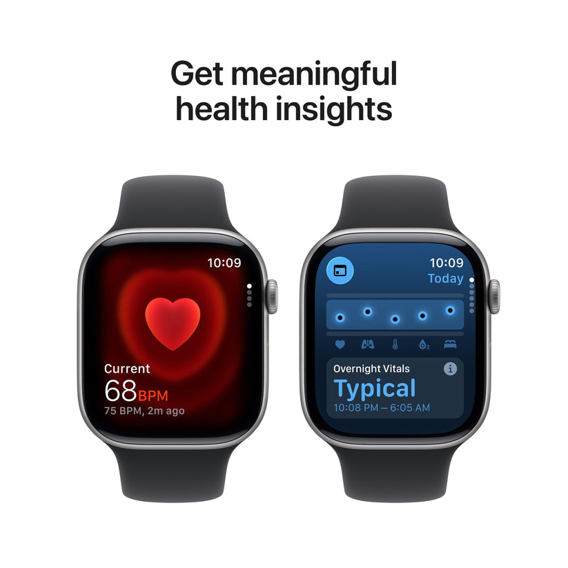 Apple Watch Series 11 GPS 46mm Space Grey Aluminium Case with Black Sport Band - M/L - iSTYLE SK