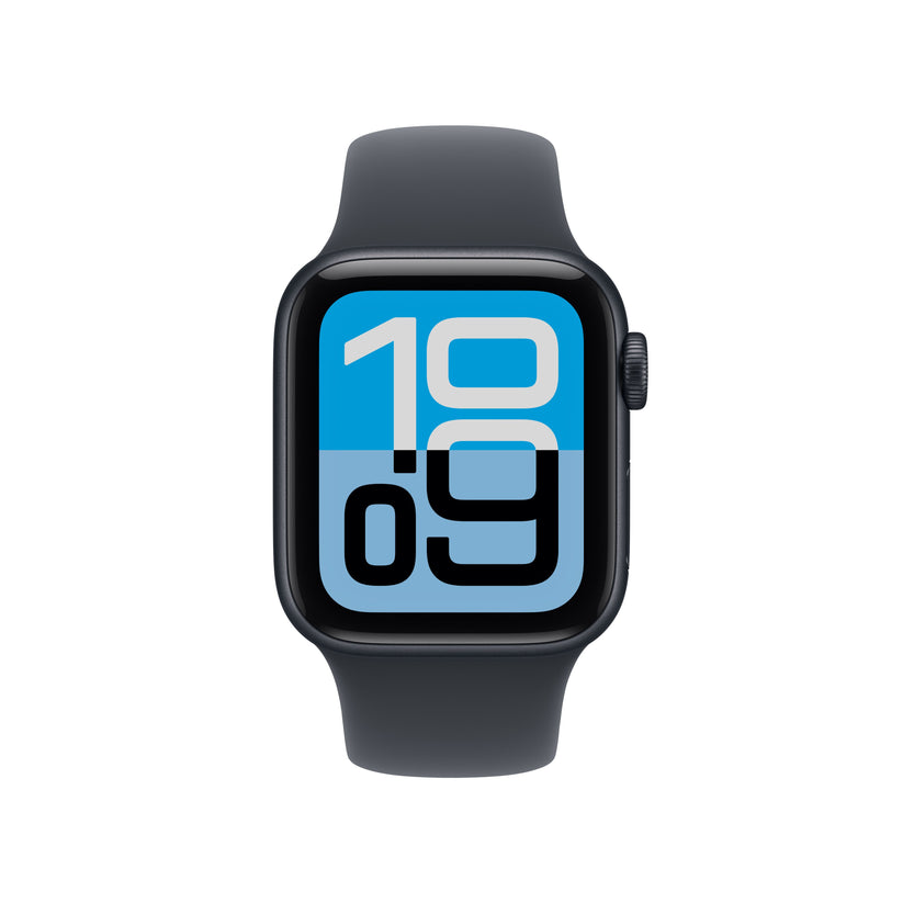 Apple Watch SE 3 GPS 40mm Midnight Aluminium Case with Midnight Sport Band - S/M - iSTYLE SK