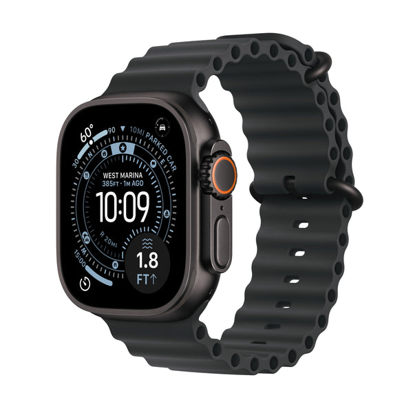 Apple Watch Ultra 3 GPS + Cellular 49mm Black Titanium Case with Black Ocean Band - iSTYLE SK