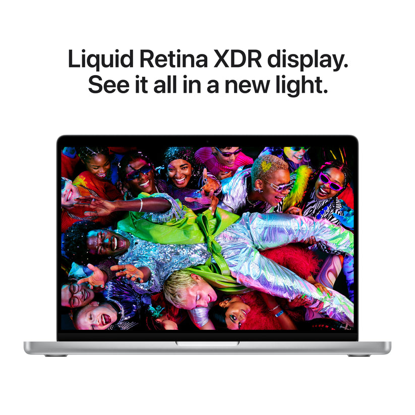 14-inch MacBook Pro: Apple M5 chip with 10-core CPU and 10-core GPU, 512GB SSD - Silver - iSTYLE.sk