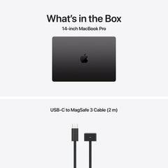 14-inch MacBook Pro: Apple M5 chip with 10-core CPU and 10-core GPU, 512GB SSD - Space Black - iSTYLE.sk