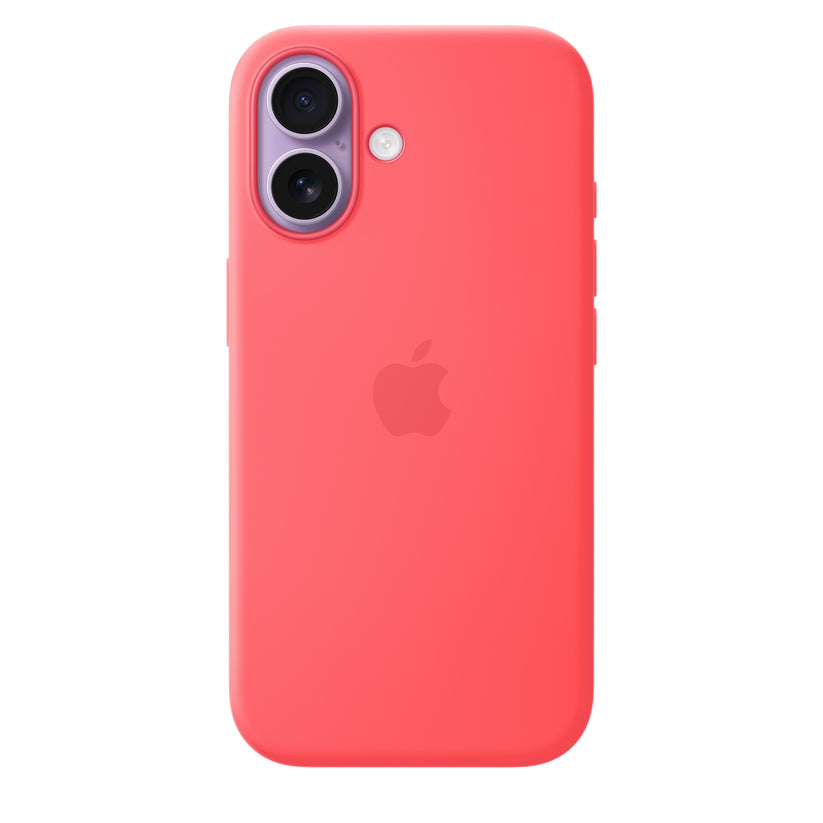 iPhone 17 Silicone Case with MagSafe – Bright Guava - iSTYLE.sk