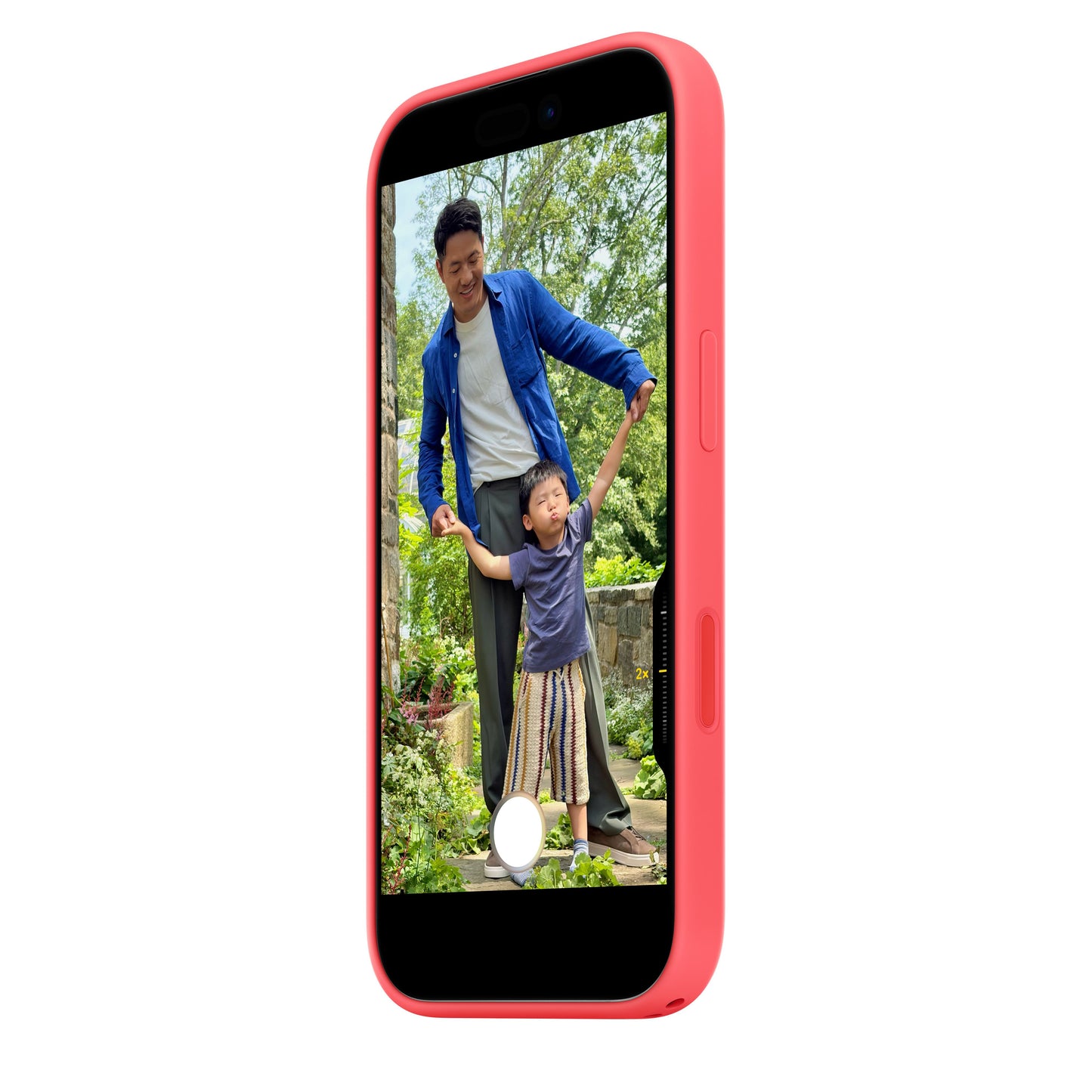 iPhone 17 Silicone Case with MagSafe – Bright Guava - iSTYLE.sk