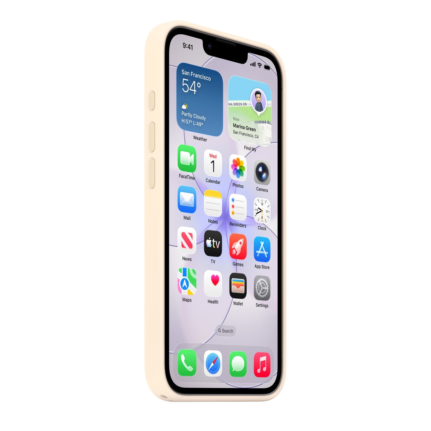 iPhone 17e Silicone Case with MagSafe – Vanilla - iSTYLE.sk
