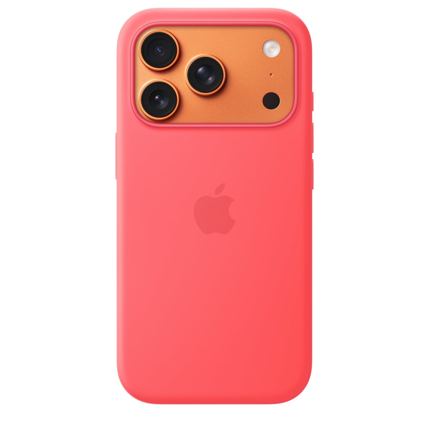 iPhone 17 Pro Silicone Case with MagSafe – Bright Guava - iSTYLE.sk