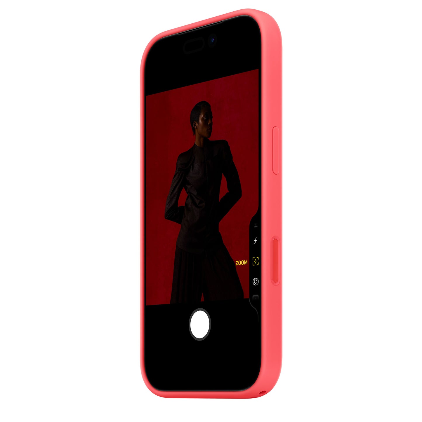 iPhone 17 Pro Silicone Case with MagSafe – Bright Guava - iSTYLE.sk
