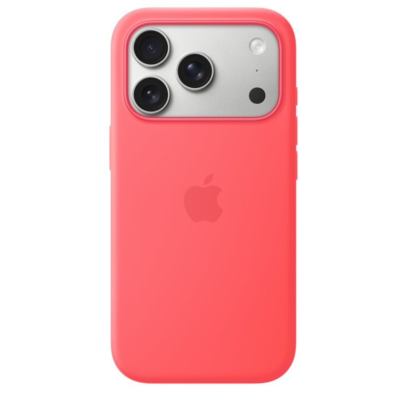 iPhone 17 Pro Silicone Case with MagSafe – Bright Guava - iSTYLE.sk