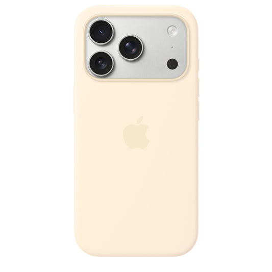 iPhone 17 Pro Silicone Case with MagSafe – Vanilla - iSTYLE.sk