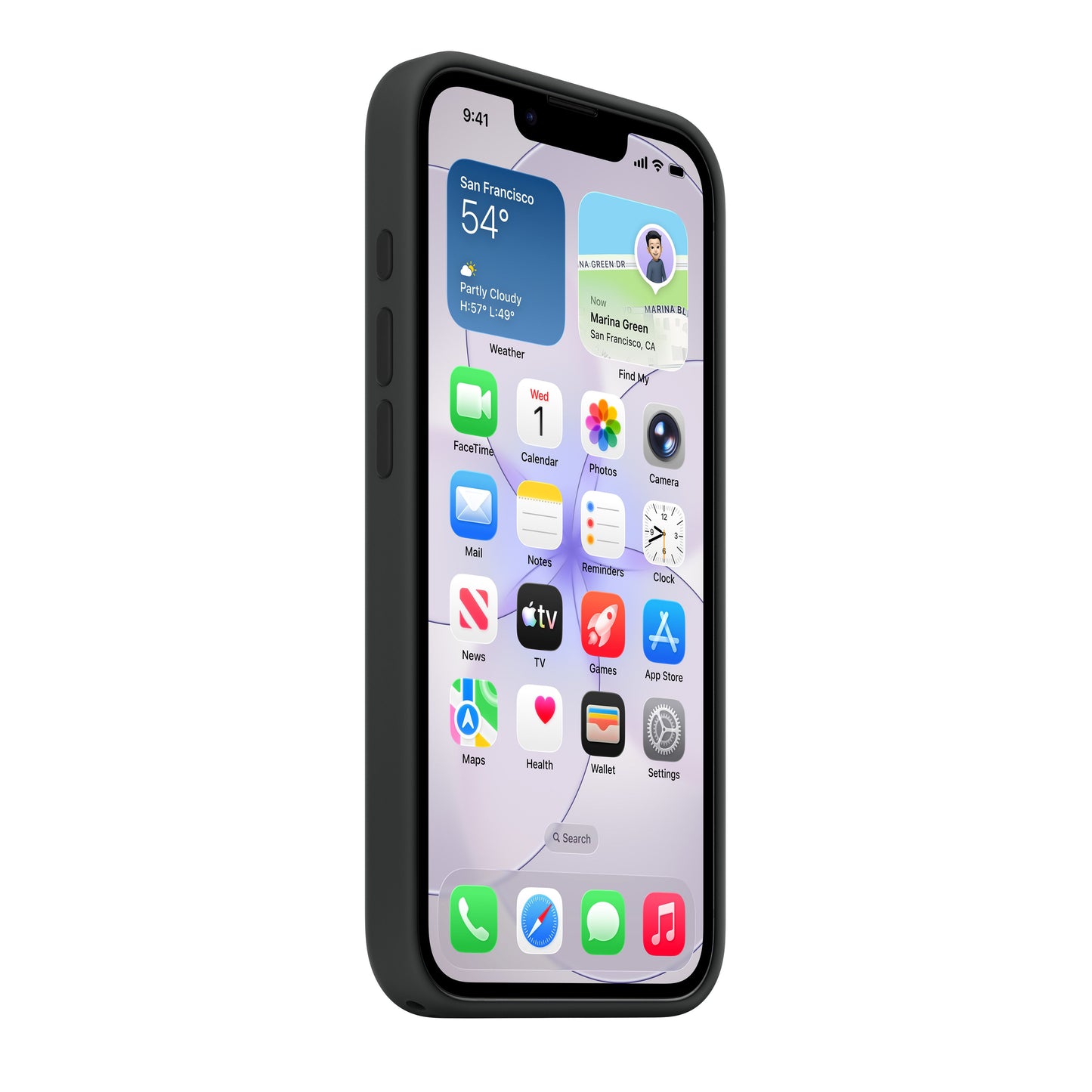 iPhone 17e Silicone Case with MagSafe – Black - iSTYLE.sk