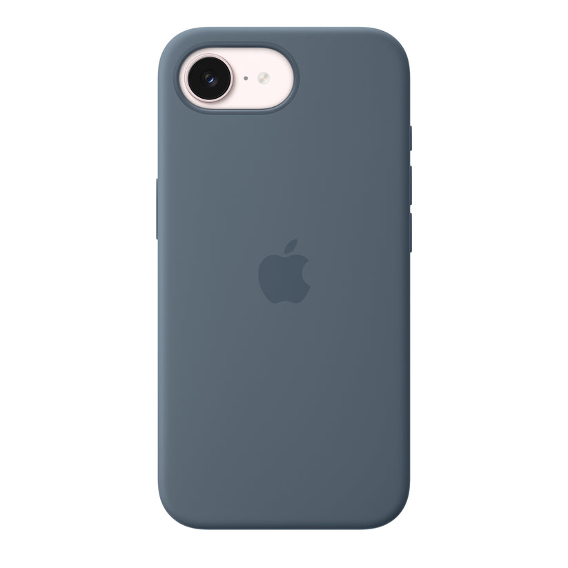 iPhone 17e Silicone Case with MagSafe – Anchor Blue - iSTYLE.sk