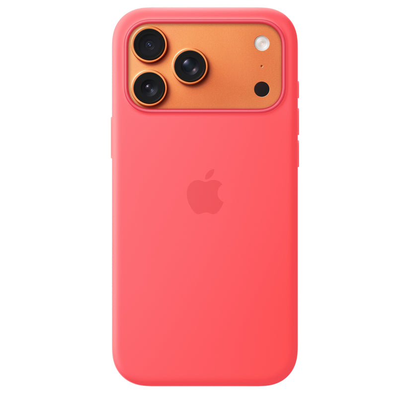 iPhone 17 Pro Max Silicone Case with MagSafe – Bright Guava - iSTYLE.sk