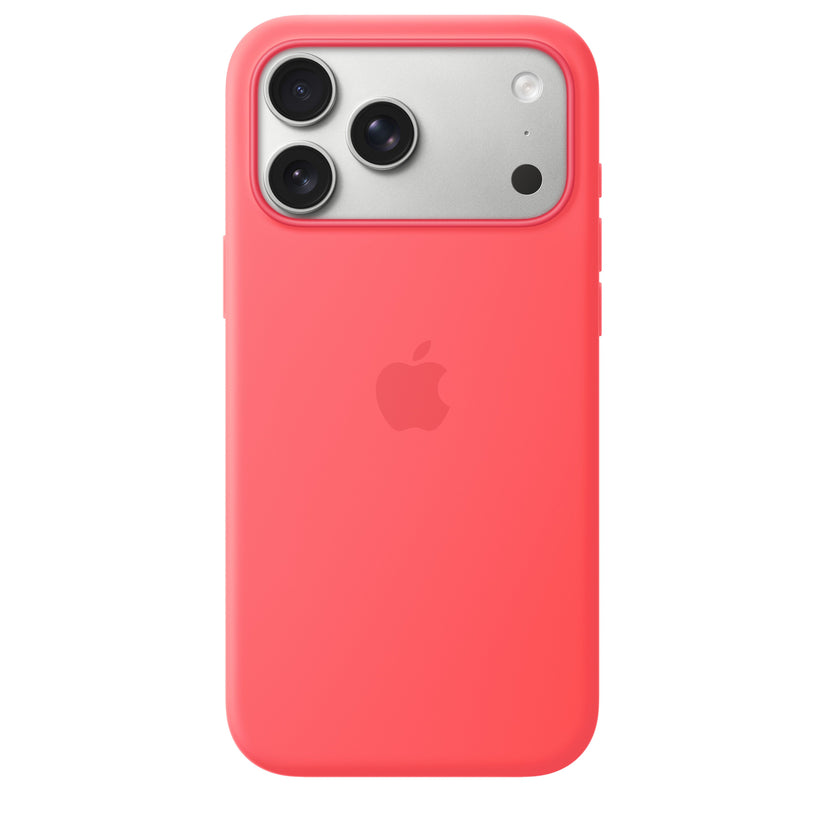 iPhone 17 Pro Max Silicone Case with MagSafe – Bright Guava - iSTYLE.sk