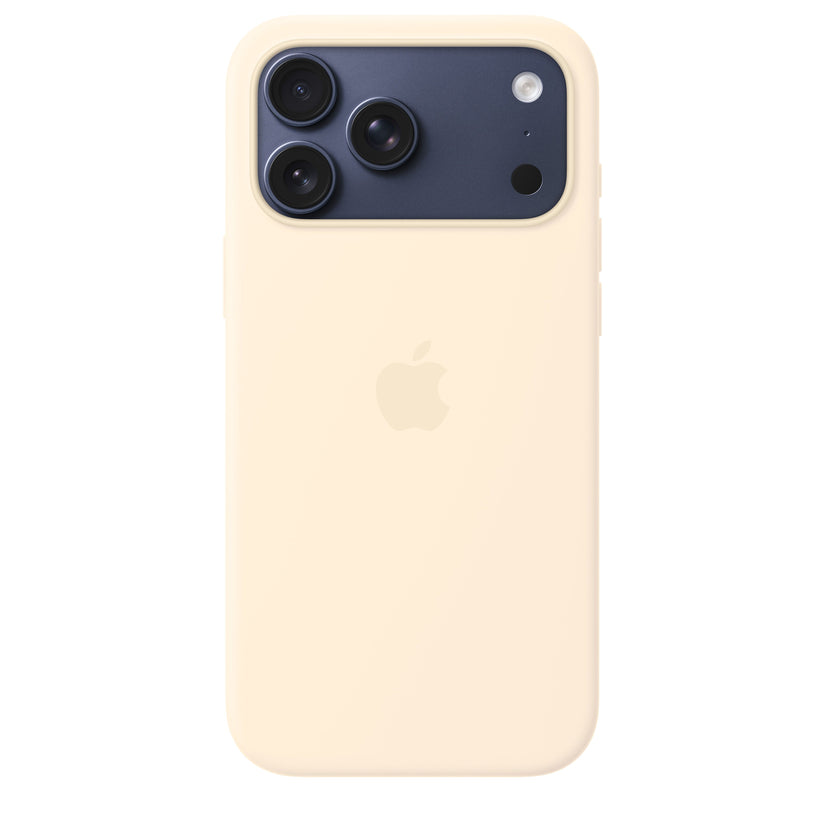 iPhone 17 Pro Max Silicone Case with MagSafe – Vanilla - iSTYLE.sk