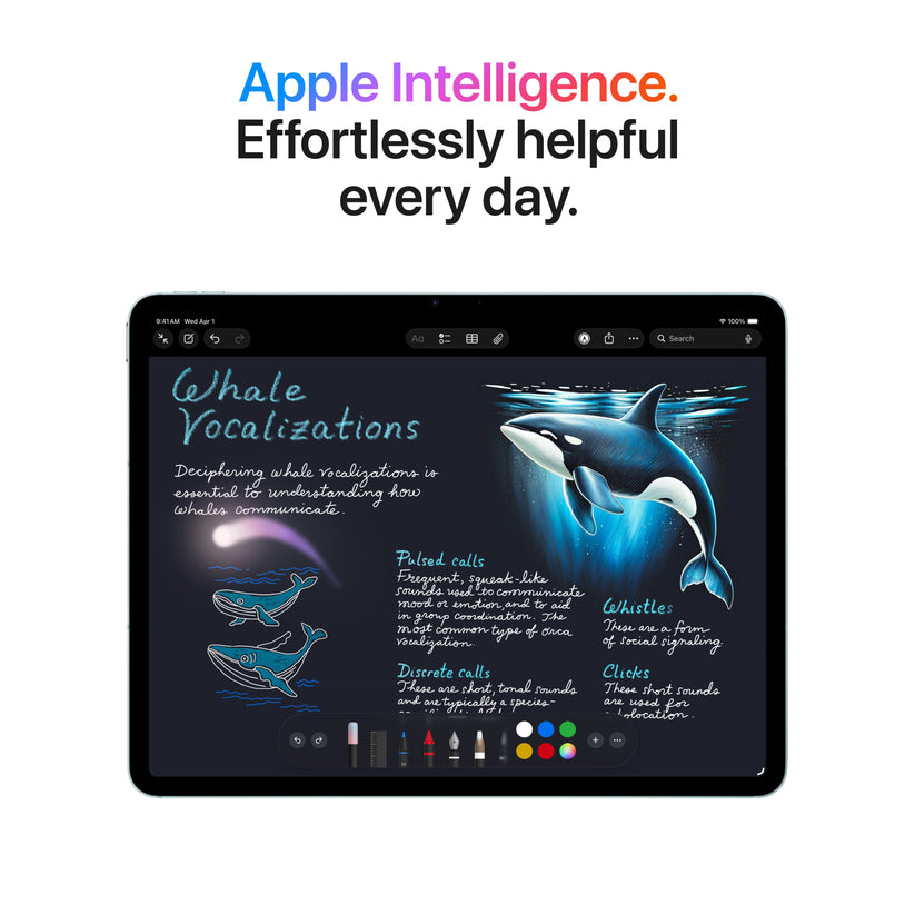 13-inch iPad Air Wi-Fi + Cellular 128GB - Blue (M4) - iSTYLE.sk