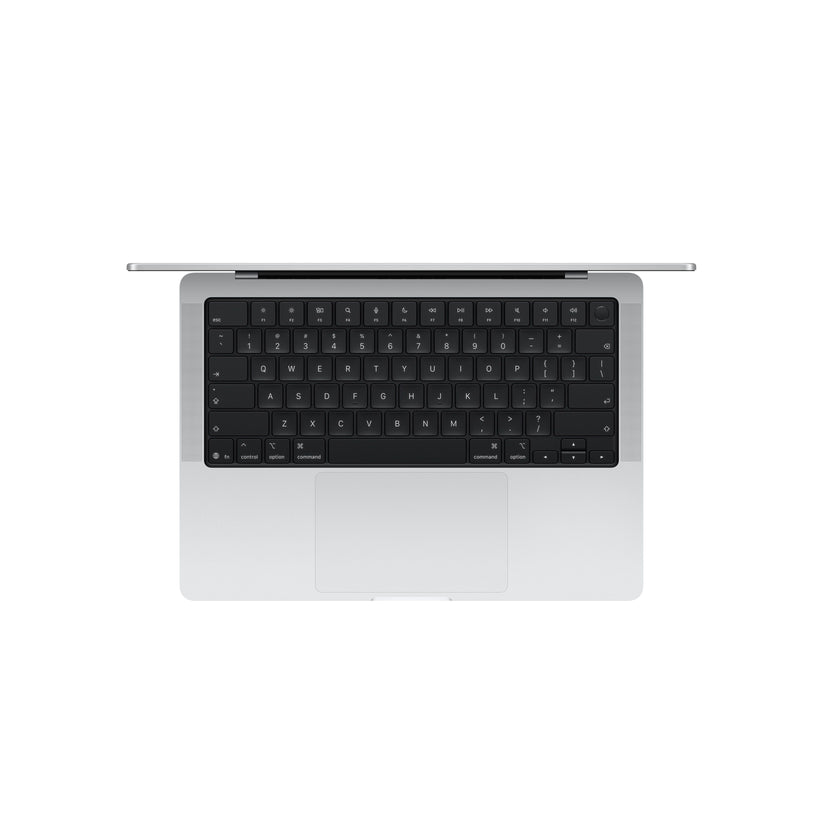 MacBook Pro 14", Displej s nanotextúrou, Apple M5 čip, 10jadrové CPU, 10jadrové GPU, 16 GB, 4TB SSD, INT - Strieborná
