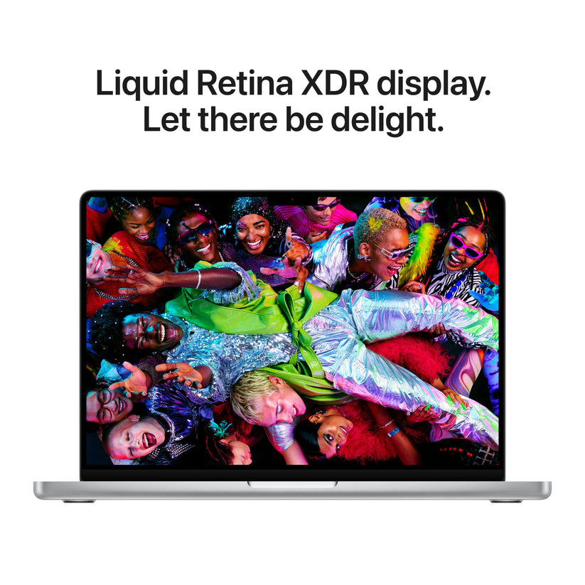 MacBook Pro 14", Apple M5 čip, 10jadrové CPU, 10jadrové GPU, 16 GB, 2TB SSD, INT - Strieborná