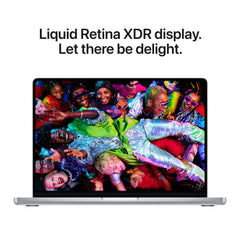 MacBook Pro 14", Apple M5 čip, 10jadrové CPU, 10jadrové GPU, 32 GB, 2TB SSD, INT - Strieborná