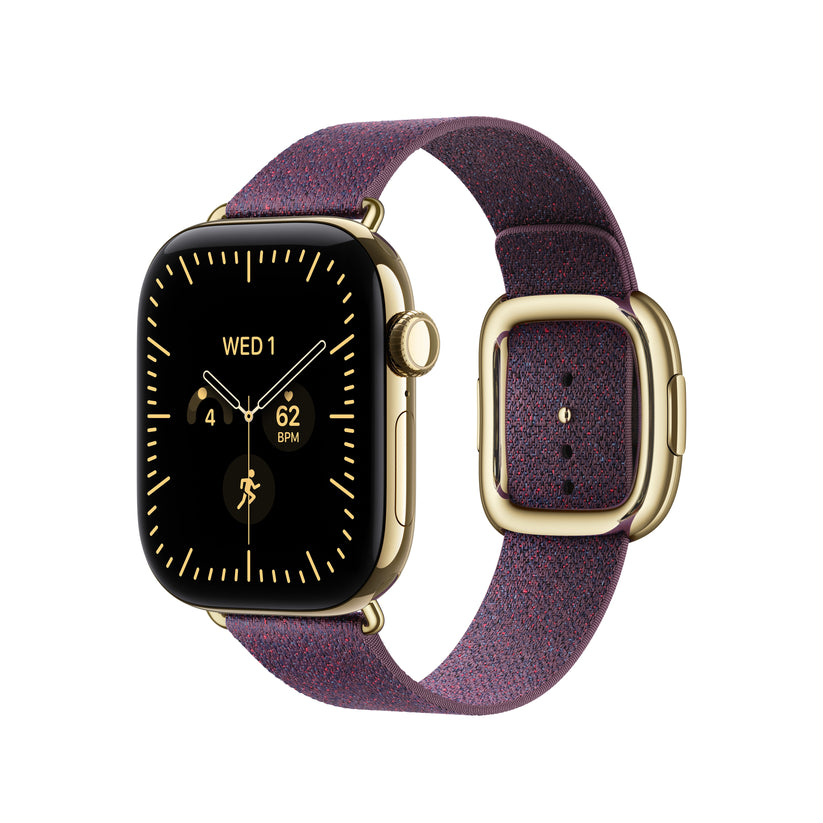 Apple Watch 42 mm – Remienok s modernou prackou – Fialová – Malý