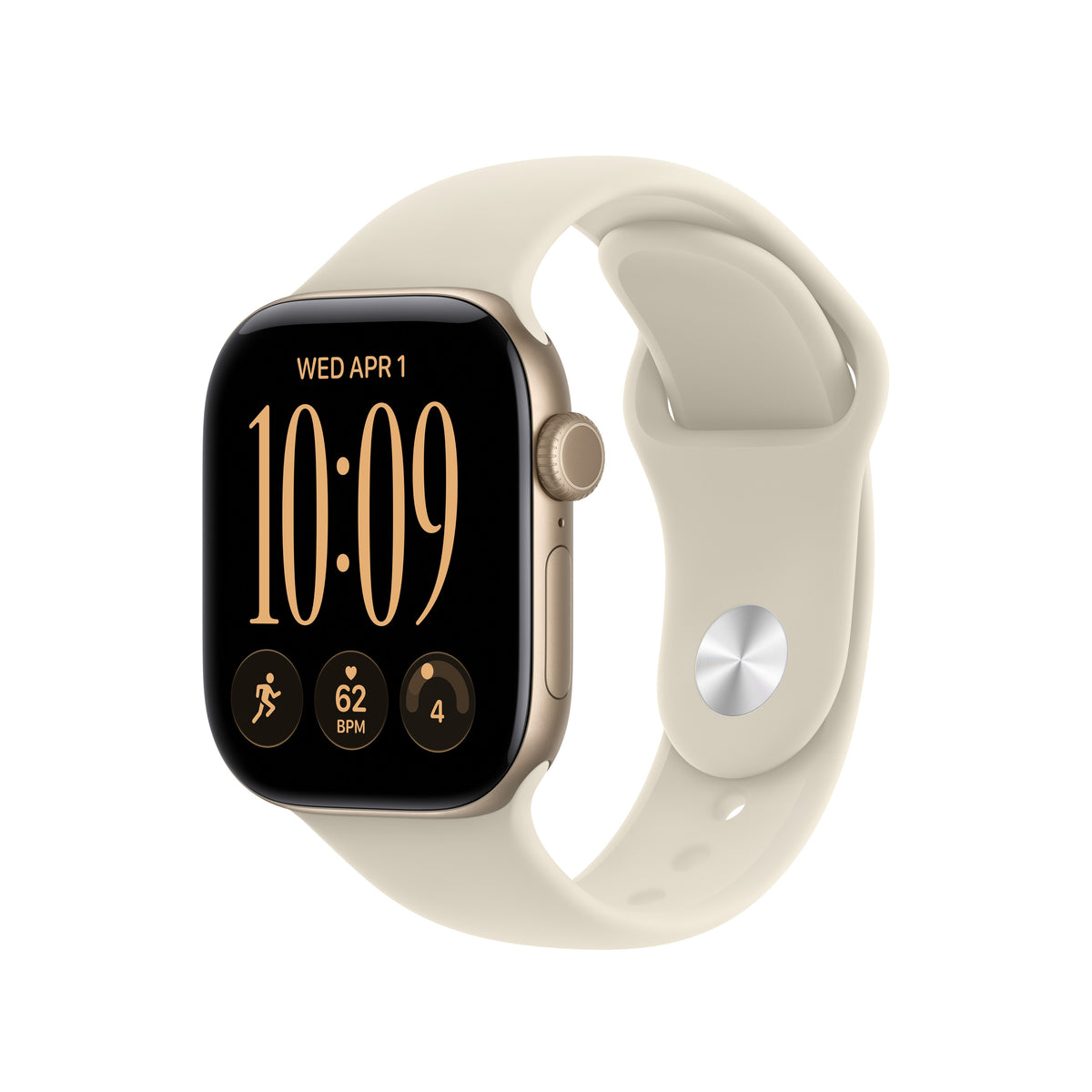 Apple Watch 42 mm – Športový remienok – Béžová – M/L