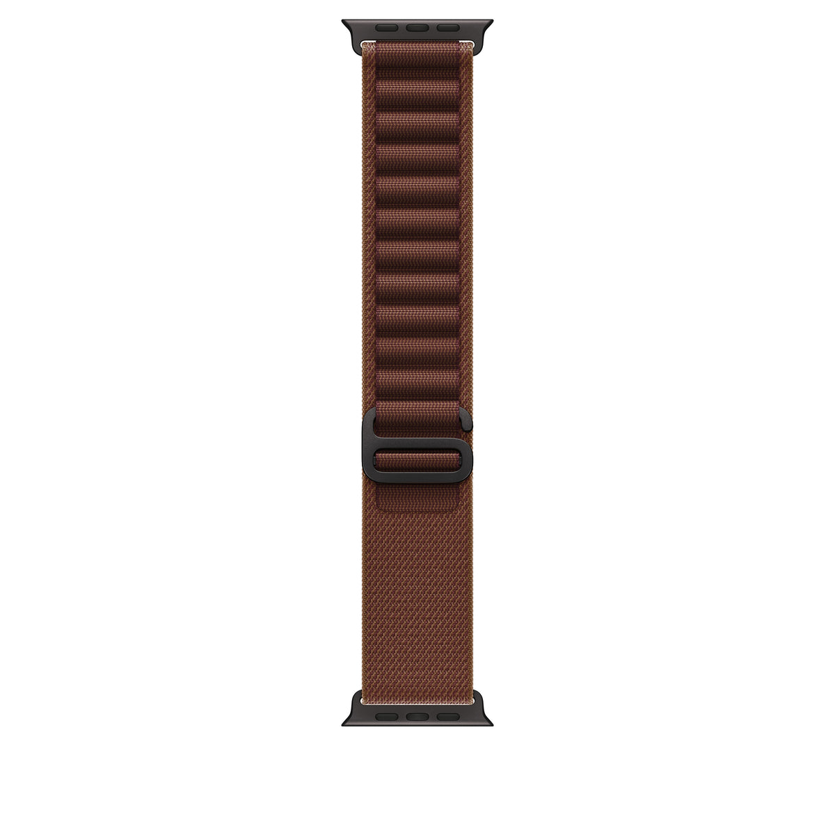 Apple Watch 49 mm – Alpská slučka – Červená – Stredný – čierny titán