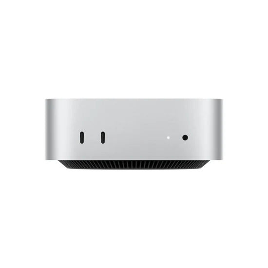 Mac mini: Apple M5 Pro čip s 18-jadrovým CPU a 20-jadrovým GPU, 64 GB jednotnej pamäte, 8TB SSD úložisko, 10-gigabitový Ethernet – strieborný