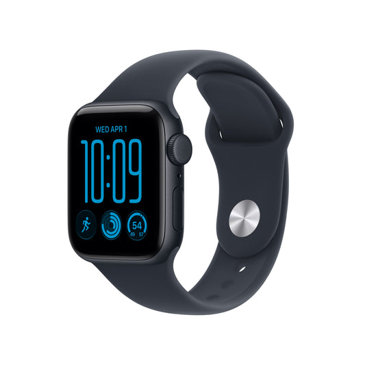 Apple Watch SE 3 GPS + Cellular 40 mm – polnočná, športový remienok – Námornícka modrá – S/M