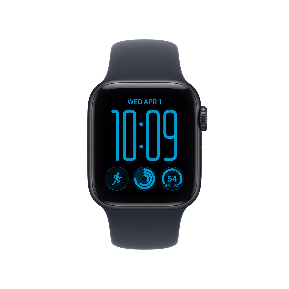 Apple Watch SE 3 GPS 40 mm – polnočná, športový remienok – Námornícka modrá – S/M