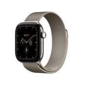 Apple Watch Series 12 GPS + Cellular 42mm Natural Titanium Case with Natural Milanese Loop - iSTYLE.sk