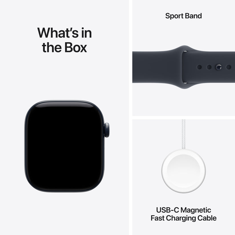 Apple Watch Series 12 GPS + Cellular 42mm Night Blue Ceramic Case with Navy Blue Sport Band - M/L - iSTYLE.sk