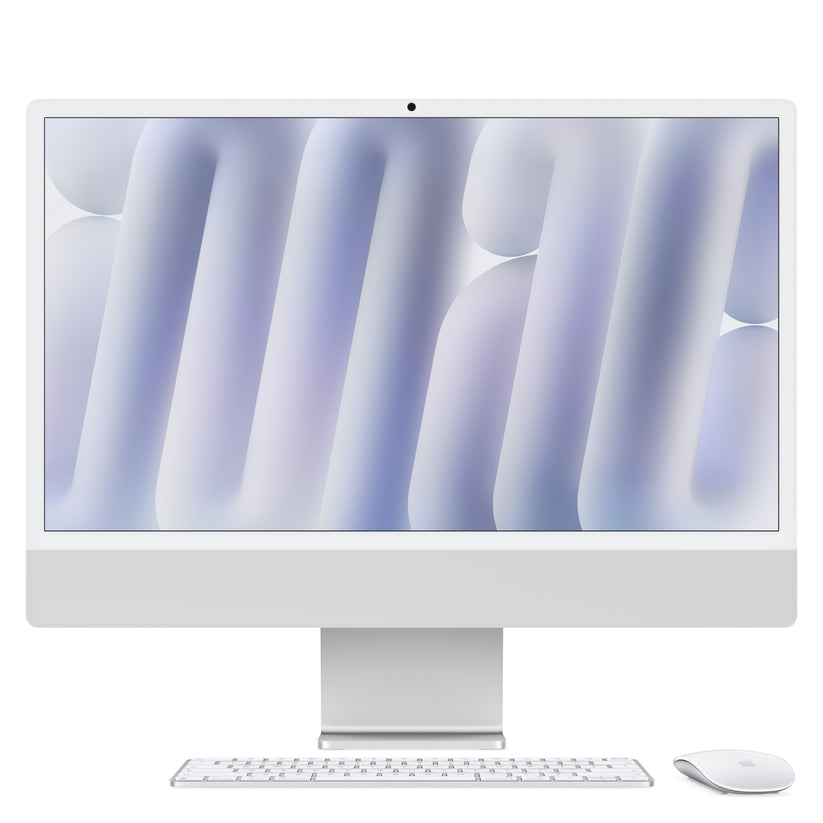 24-inch iMac with Retina 4.5K display: Apple M6 chip with 12-core CPU and 12-core GPU, Standard Glass, 24GB ,512GB SSD - Silver - iSTYLE.sk