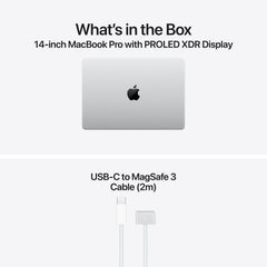 14-inch MacBook Pro with PROLED XDR Display: Apple M5 Pro chip with 18-core CPU and 20-core GPU, 1TB SSD - Silver