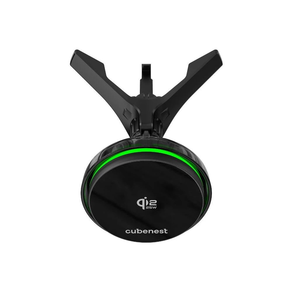 Cubenest SQ1C3 Qi2.2 (MagSafe) držiak do auta s nabíjaním a chladením - čierny - iSTYLE.sk