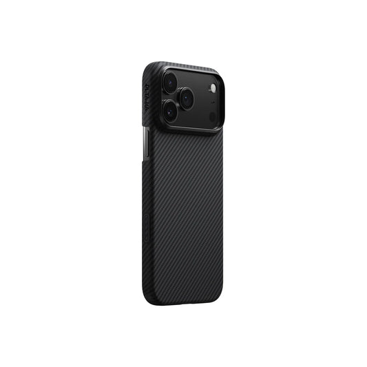 Kryt pre iPhone 17 Pro Pitaka Ultra-Slim Case - čierno-sivý - iSTYLE.sk