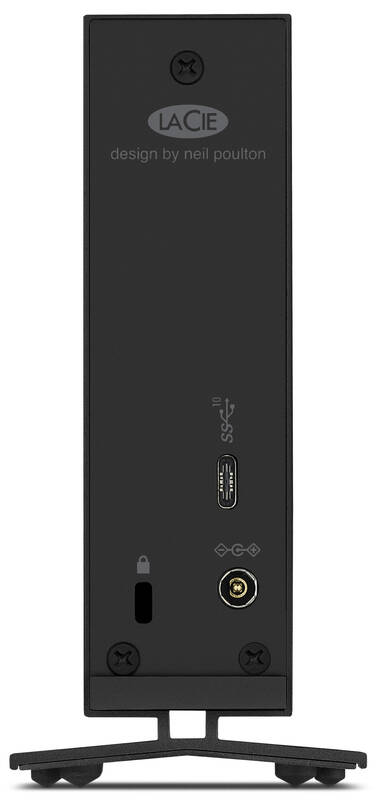 LaCie d2 Professional 4TB USB-C externý disk - čierny
