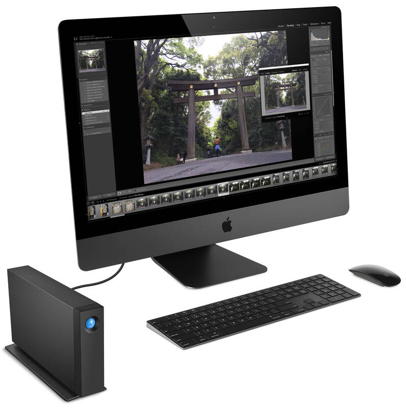 LaCie d2 Professional 4TB USB-C externý disk - čierny