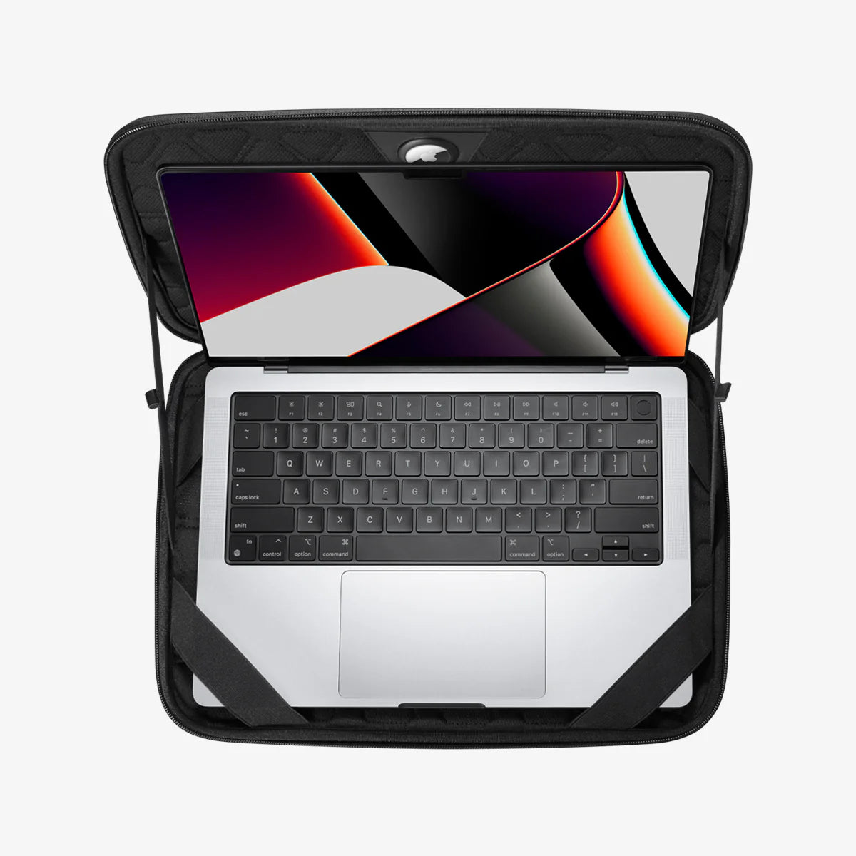 Spigen Rugged Armor Pro Pouch pre MacBook Pro 16" - čierny