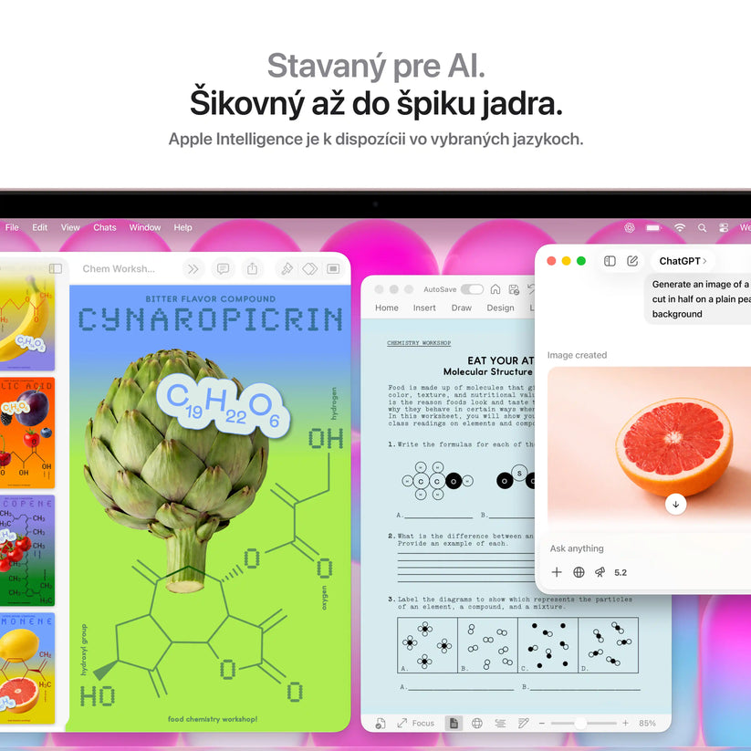 13-palcový MacBook Neo: Apple A18 Pro čip s 6‑jadrovým CPU a 5‑jadrovým GPU, Magic Keyboard s Touch ID, 512GB SSD - Blush