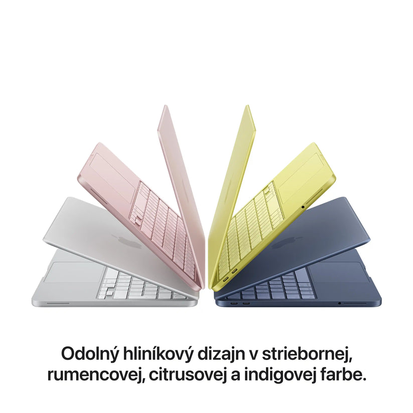 13-palcový MacBook Neo: Apple A18 Pro čip s 6‑jadrovým CPU a 5‑jadrovým GPU, Magic Keyboard s Touch ID, 512GB SSD - Silver