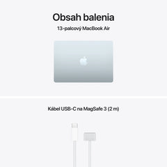 13-inch MacBook Air: Apple M5 chip with 10-core CPU and 8-core GPU, 512GB SSD - Sky Blue