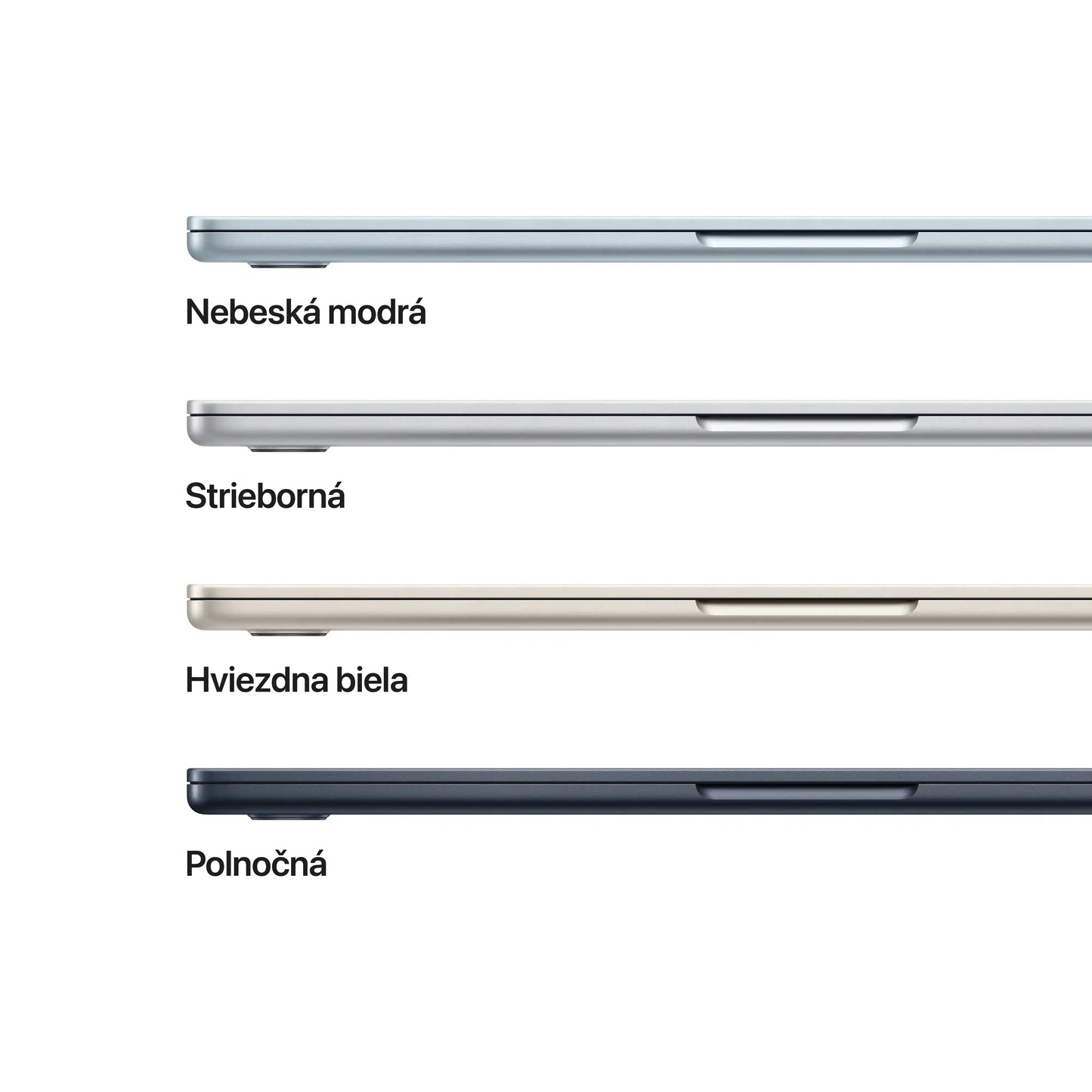15-palcový MacBook Air: Apple M5 čip s 10-jadrovým CPU a 10-jadrovým GPU, 16GB RAM, 512GB SSD, Medzinárodná angličtina - Midnight - iSTYLE.sk