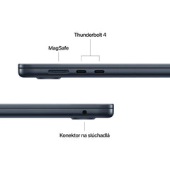 15-inch MacBook Air: Apple M5 chip with 10-core CPU and 10-core GPU, 512GB SSD - Midnight