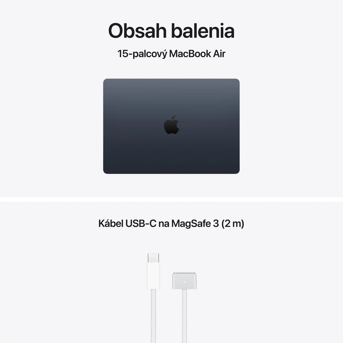 15-palcový MacBook Air: Apple M5 čip s 10-jadrovým CPU a 10-jadrovým GPU, 16GB RAM, 512GB SSD, Medzinárodná angličtina - Midnight - iSTYLE.sk