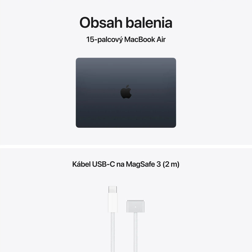 15-inch MacBook Air: Apple M5 chip with 10-core CPU and 10-core GPU, 512GB SSD - Midnight